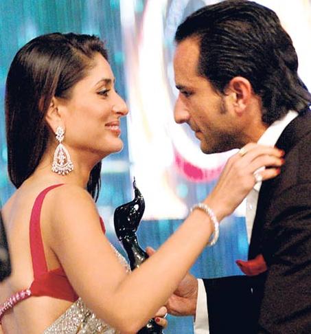 `No kissing only seeing` for Saif, Kareena